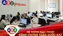 Dịch Thuật Công Chứng Tiếng Nhật Tại A2Z Huyện Đông Hưng – Địa Chỉ Uy Tín, Nhanh Chóng