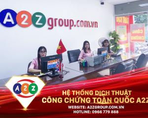 Dịch Thuật Công Chứng Tiếng Nga Tại A2Z Huyện Đông Hưng – Uy Tín, Nhanh Chóng, Chính Xác